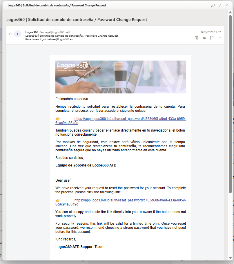 Acceso a la app como administrador/gestor/usuario evaluación desempeño.