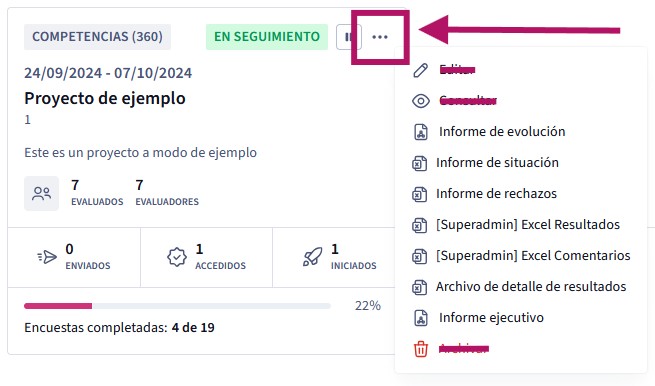 Resultado del proyecto