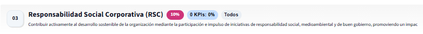 Definiendo una plantilla de objetivo clave/común.